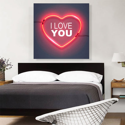 I Love You Neon Heart