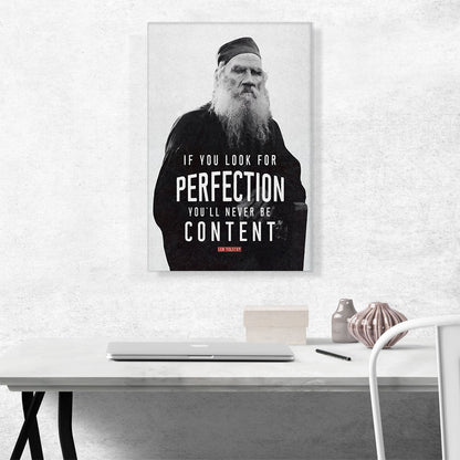 If You Look for Perfection Leo Tolstoy