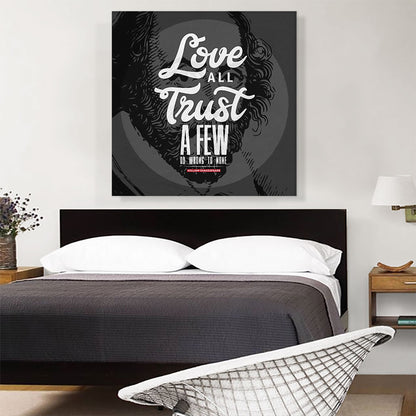 Love All Trust Few Shakespeare