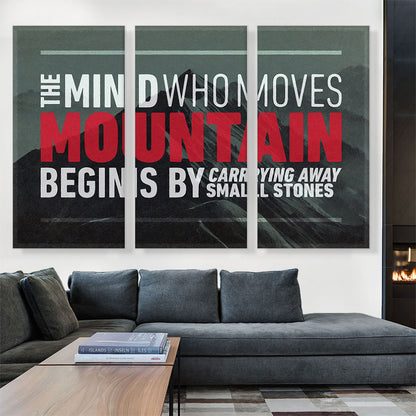 Mind Who Moves Mountains Motivational