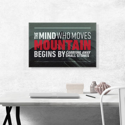 Mind Who Moves Mountains Motivational