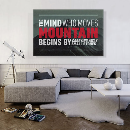 Mind Who Moves Mountains Motivational