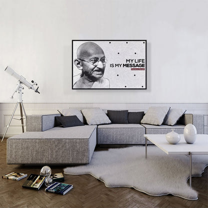 My Life Is Message Mahatma Gandhi