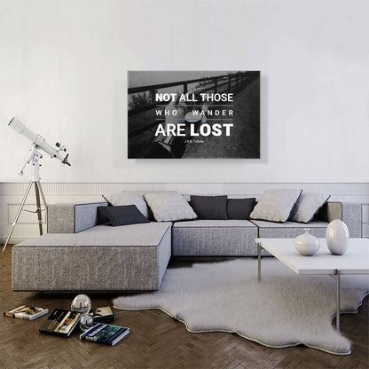 Not All Who Wander Are Lost