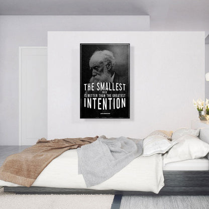 Smallest Deed Better Than Intention
