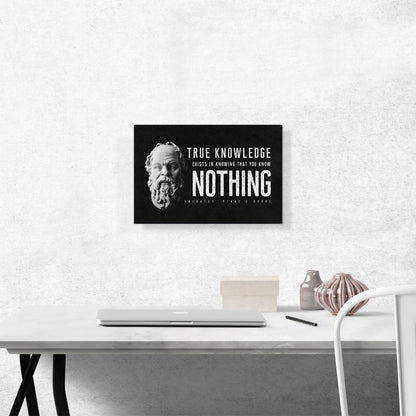 True Knowledge Exists in Knowing Socrates
