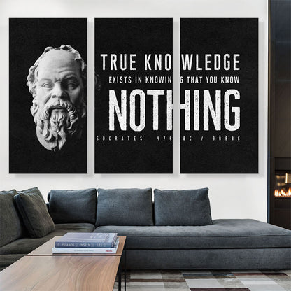 True Knowledge Exists in Knowing Socrates