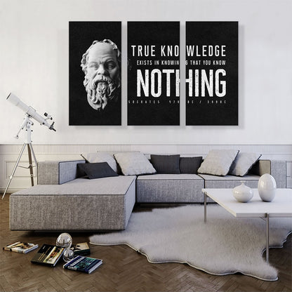 True Knowledge Exists in Knowing Socrates