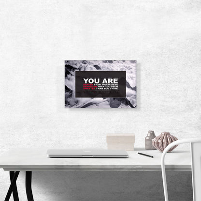 You Are Braver Stronger Smarter Motivational