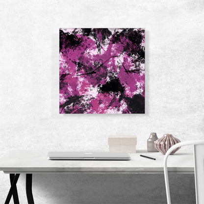 Purple Black White Modern