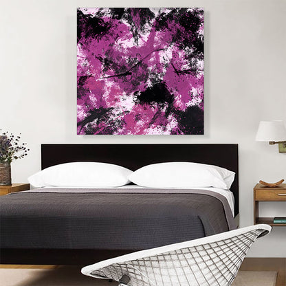 Purple Black White Modern