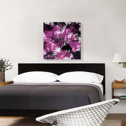 Purple Black White Modern