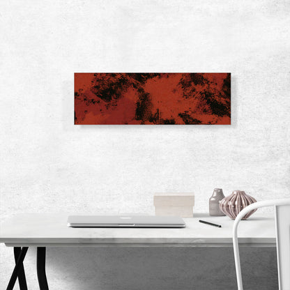 Red Black Modern Panoramic