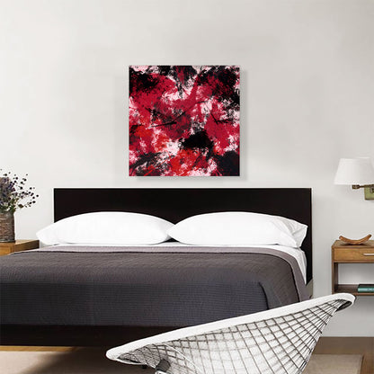 Red Black White Modern