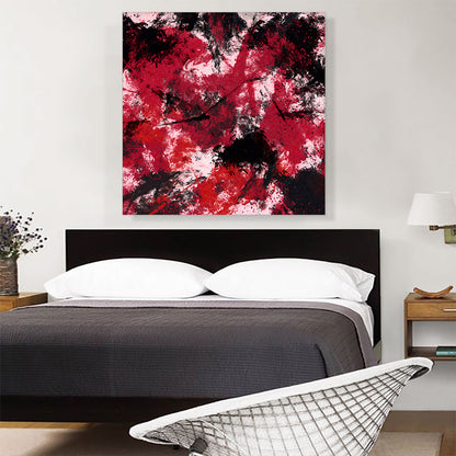 Red Black White Modern