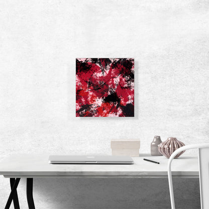 Red Black White Modern