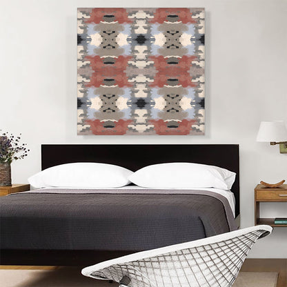 Tan Blue Black Olive Modern