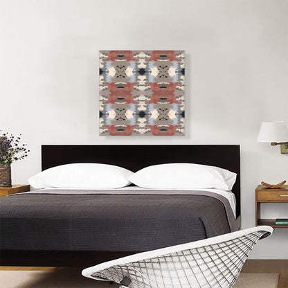 Tan Blue Black Olive Modern