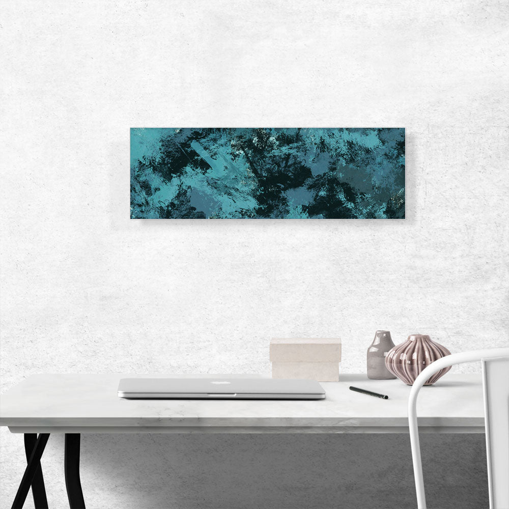 Teal Black Gray Modern