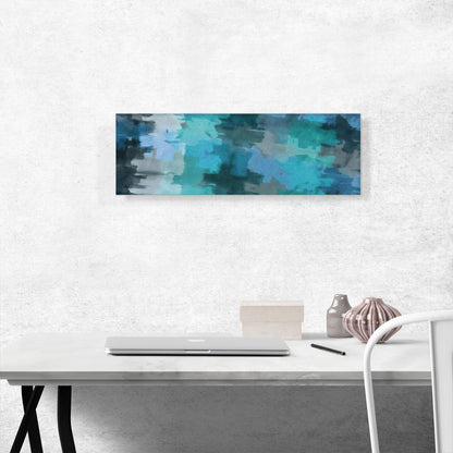 Teal Gray Blue Modern