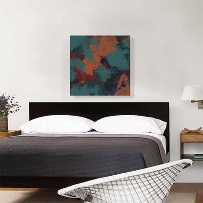 Teal Orange Maroon Modern