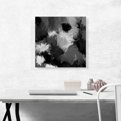 Black Gray White Lines Modern