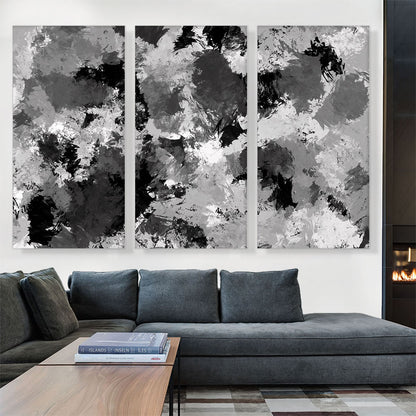 White Black Dark Gray Modern