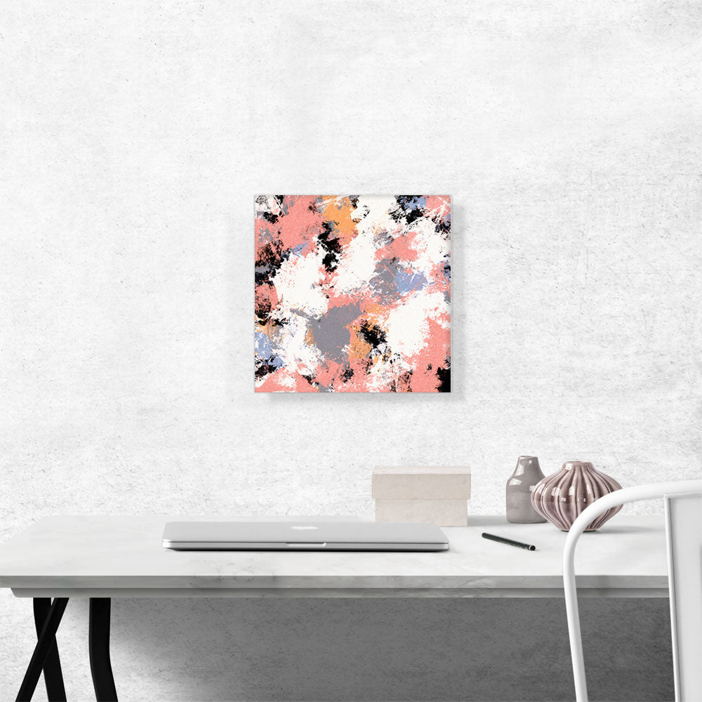 White Pink Purple Gray Modern