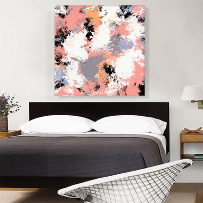 White Pink Purple Gray Modern