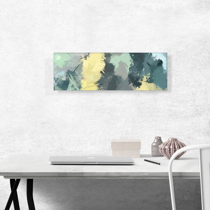 Yellow light Teal Gray Modern