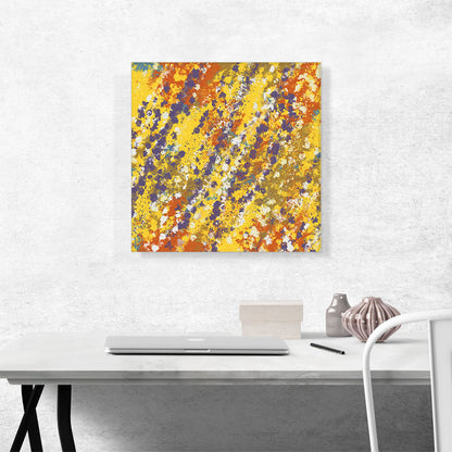 Yellow Purple White Orange Modern
