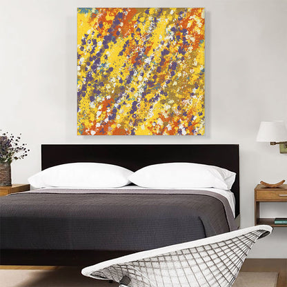 Yellow Purple White Orange Modern