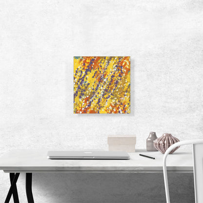 Yellow Purple White Orange Modern