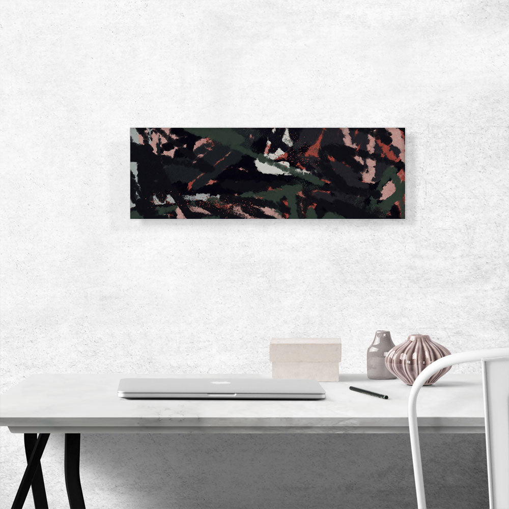 Army Green Black White Pink Modern