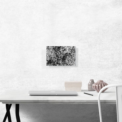 Black White Gray Splatter Modern