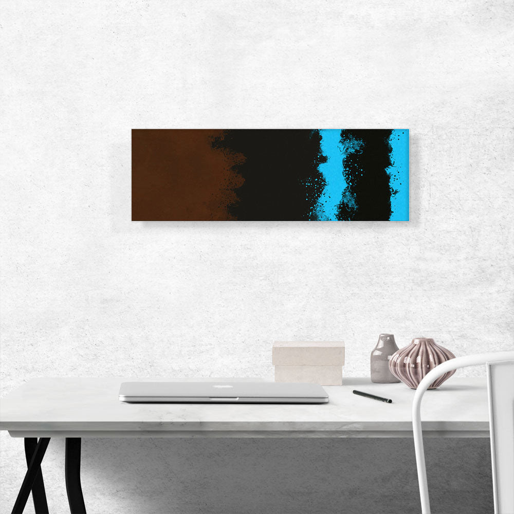 Baby Blue Brown Black Modern
