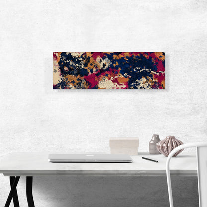 Cherry Pink Blue Orange Modern Panoramic