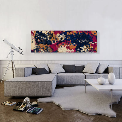Cherry Pink Blue Orange Modern Panoramic