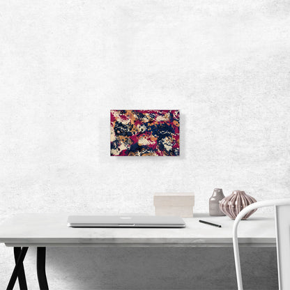 Cherry Pink Blue Orange Modern Rectangle