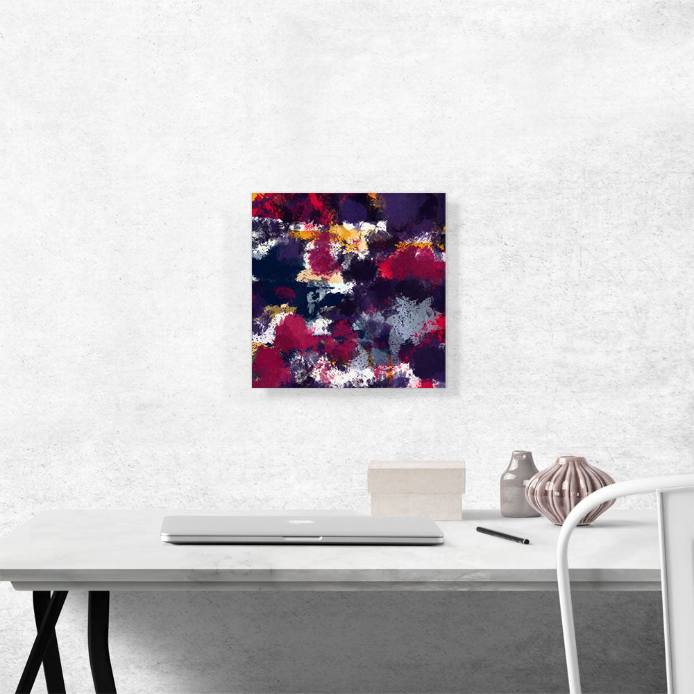Cherry Purple Yellow Modern Square