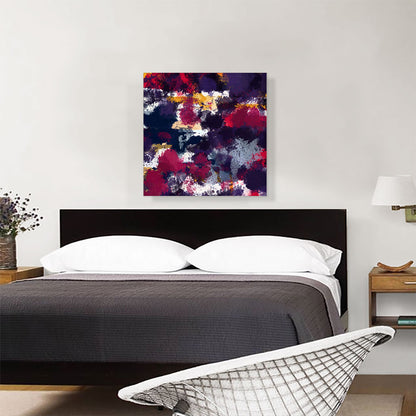 Cherry Purple Yellow Modern Square