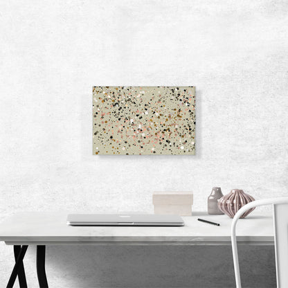 Olive Pink Green White Spots Modern