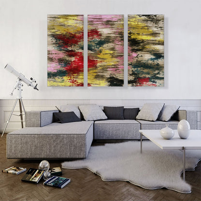 Olive Red Pink Yellow Modern