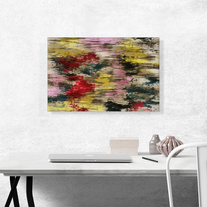Olive Red Pink Yellow Modern