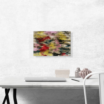 Olive Red Pink Yellow Modern