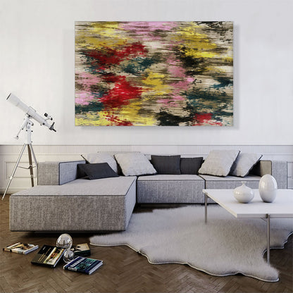 Olive Red Pink Yellow Modern