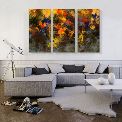 Orange Yellow Black Blue Rectangle