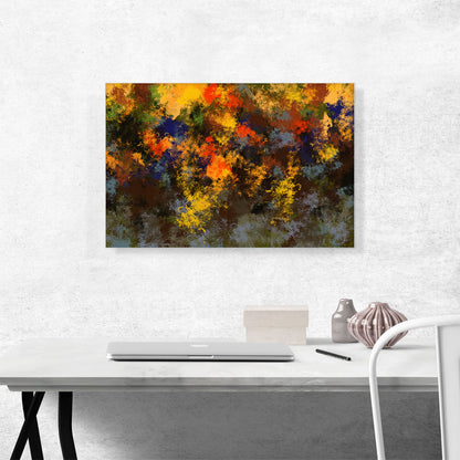 Orange Yellow Black Blue Rectangle