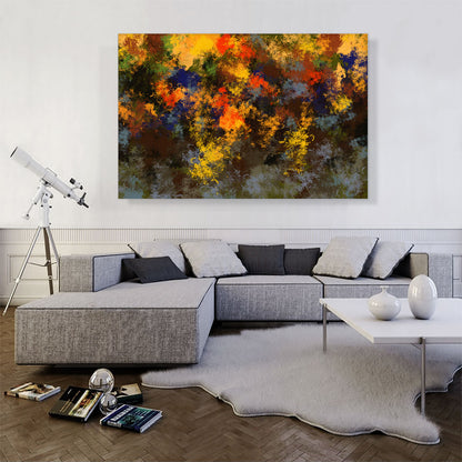 Orange Yellow Black Blue Rectangle