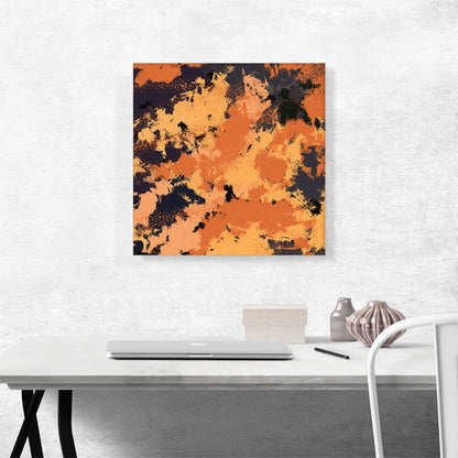 Orange Yellow Dark Gray Modern